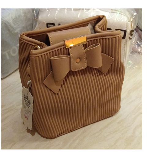 Lydc apricot faux leather - lydc,