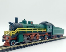 N Gauge Scale Vintage Steam Locomotive Train Model Railway Engine + Tender