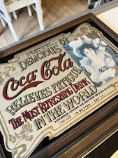 Advertising Mirror Coca-Cola