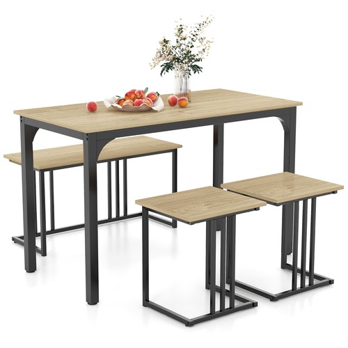 Costway piece dining table - costway,