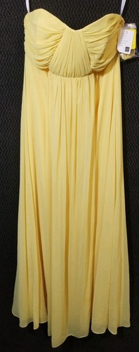 Dessy collection yellow - yellow, dress