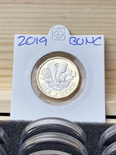 2019 Floral £1 One Pound Coin Brilliant Uncirculated BUNC BU Royal Mint