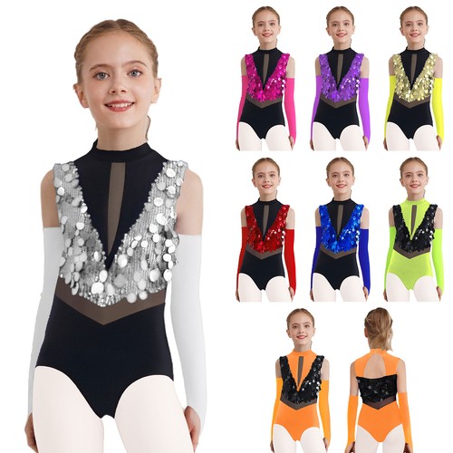 Kids girls dance outfit shiny - dance,