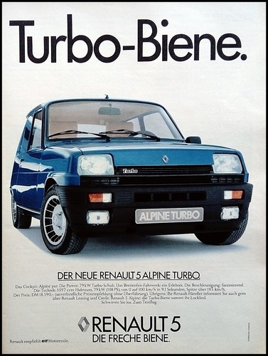 1982 renault alpine - alpine, turbo