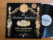 SAX 2318 ED1 Beethoven Symphony 1 & 8 Otto Klemperer Columbia B/S 1st EX