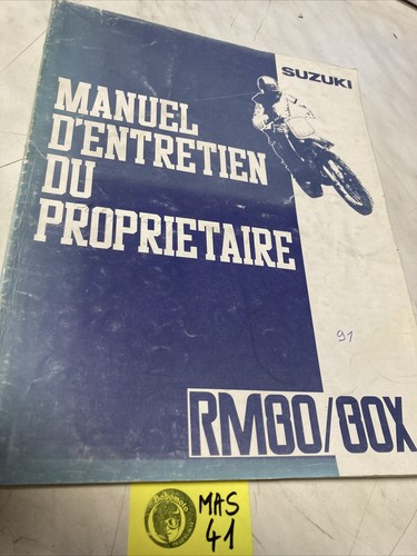 Suzuki rm80 rm80x 1991 80 - rm80x, m