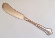 Vtg 1835 R Wallace silver-plated butter knife ARLINGTON pattern c1911 6⅛in 15.7c