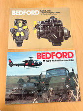 BEDFORD  MILITARY LORRY / TRUCK  BROCHURE - M-TYPE 4X4 MILITARY VEHICLES - 1980