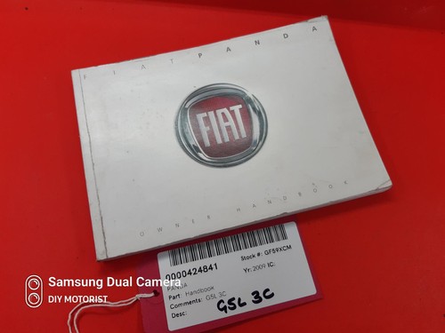 Fiat panda handbook 2009 - ,