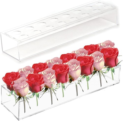 Acrylic flower vase - flower,