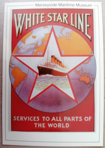 Modern white star line titanic - modern,