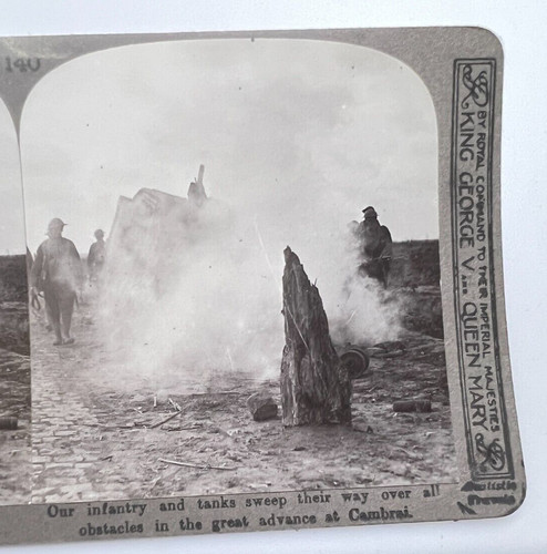 Ww1 stereoview card photo - ww1,