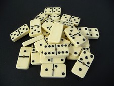 Spare parts : Acrylic Domino Metal Spinner Replacement Pieces (42 x 22mm) [DX2]