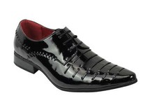 Mens Smart Formal Shiny Patent