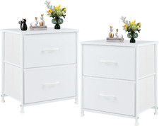 Nightstand Set of 2 with 2