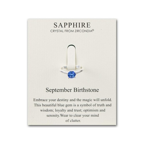 September - , (sapphire)