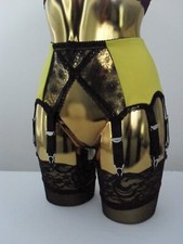 Medium 10 Strap Yellow Lycra