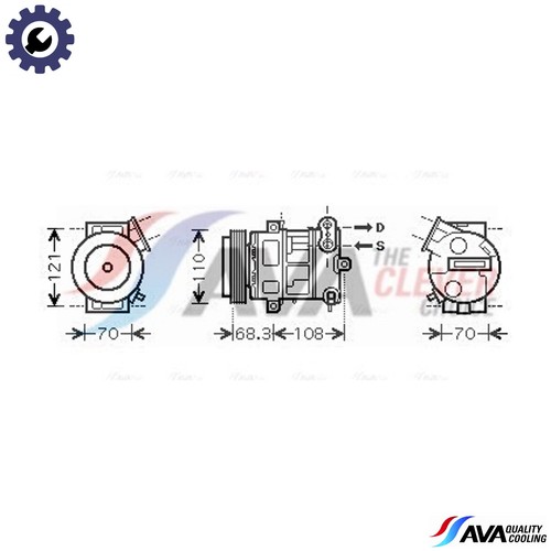 Compressor air conditioning - compressor,