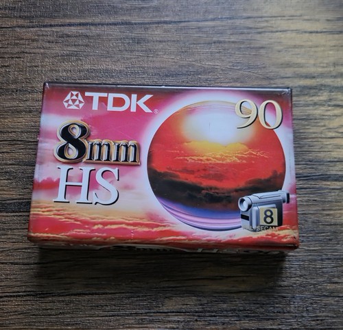 Tdk 8mm blank video - -,