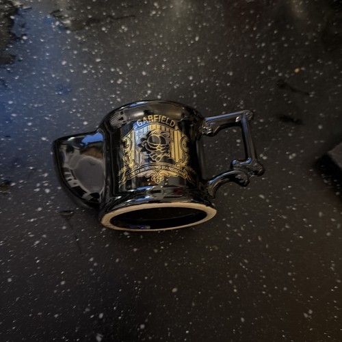 Vintage black garfield - black, ceramic