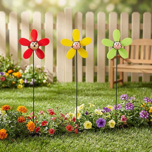 3pcs colorful rainbow bees - colorful,