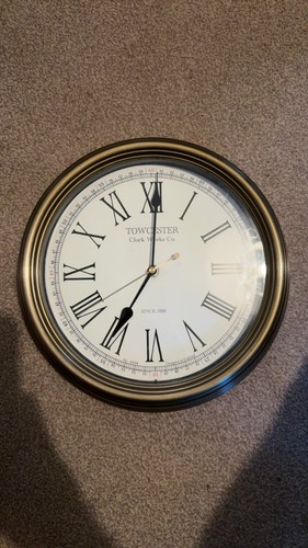 Towcester clock works wall - works, co.