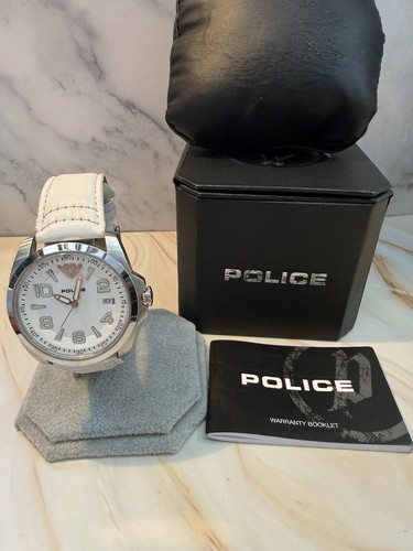 Police men watch white - watch,