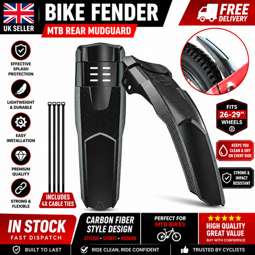 Mtb bike mudguard - set, 27.5