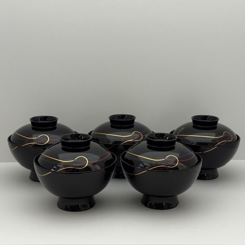 Japanese suimonowan lacquered - japanese,