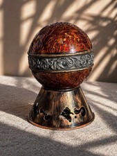 Decorative Glass Orb Sphere w/