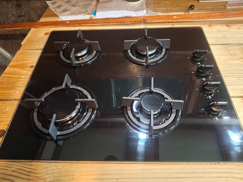 Lpg mains gas hob - mains,
