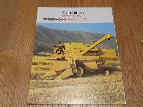 New holland clayson - clayson, s.1550