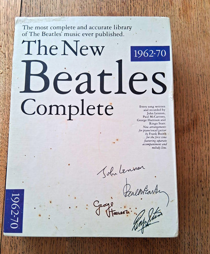 Beatles complete song - song, book
