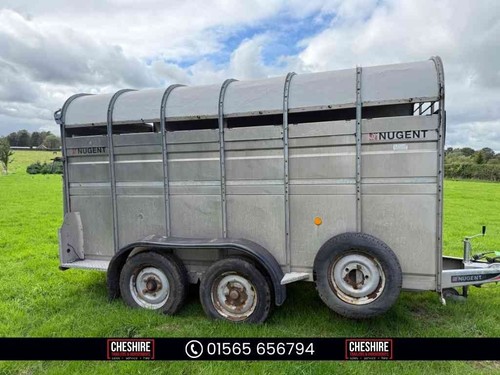 Nugent livestock trailer x - nugent,