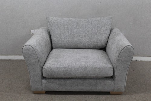 Whitemeadow grey fabric - fabric, large