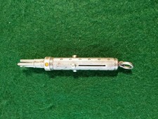 Rare 321a Sampson Mordan & Co Solid Silver Triple Colour Propelling Pencil