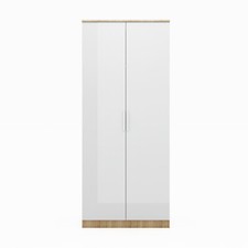 High Gloss 2 Door Wardrobe
