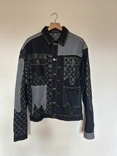 Louis Vuitton Virgil Abloh  x Nigo Monogram Crazy Denim Workwear Jacket