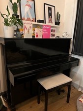 Yamaha U1 Upright Piano Black
