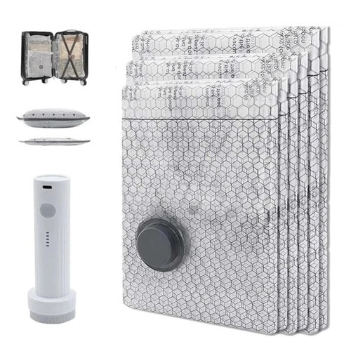 Cordless travel vacuum bag - bag, set