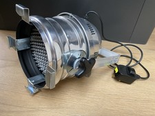 Boxed Silver Polished Show Text LED PAR 64P  Light With Instructions 