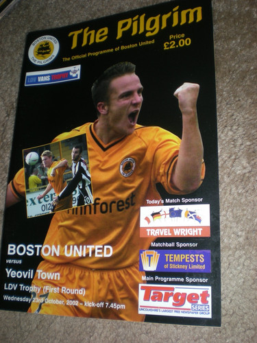 Boston united yeovil town - united,