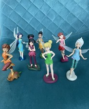 Disney Tinkerbell and Fairy Friends 7 Figures Cake Toppers Approx 4’’