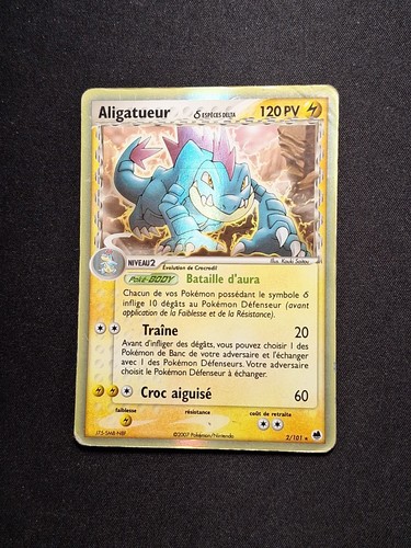 Holo alligator 101 dragon - holo, ex