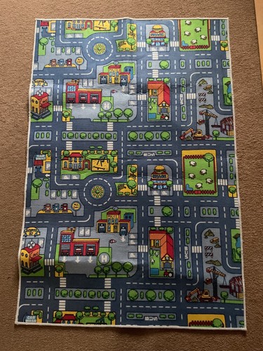 Kids child toy car - toy, mat