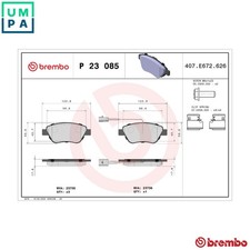 BRAKE PAD SET DISC BRAKE P 23