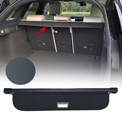 Black retractable parcel shelf - black,