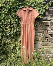 Pink French Workwear Jumpsuit