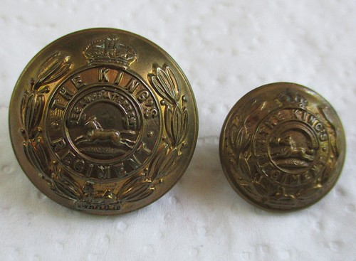 British army king - army:, king's