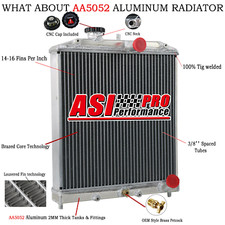 3 Row Aluminium Radiator For
